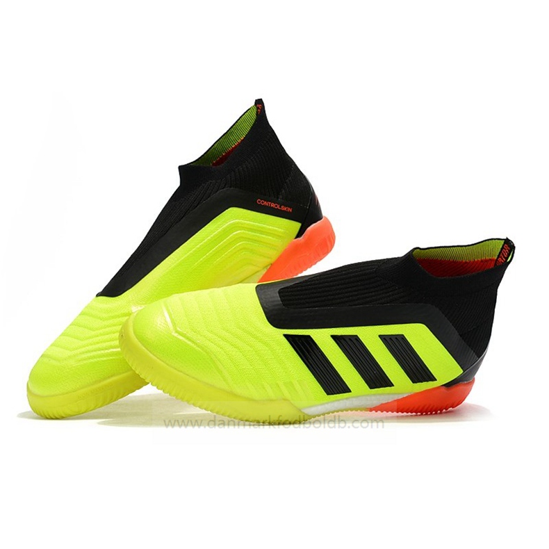 Adidas Predator Tango 18+ IC Fodboldstøvler Herre – Guld Sort